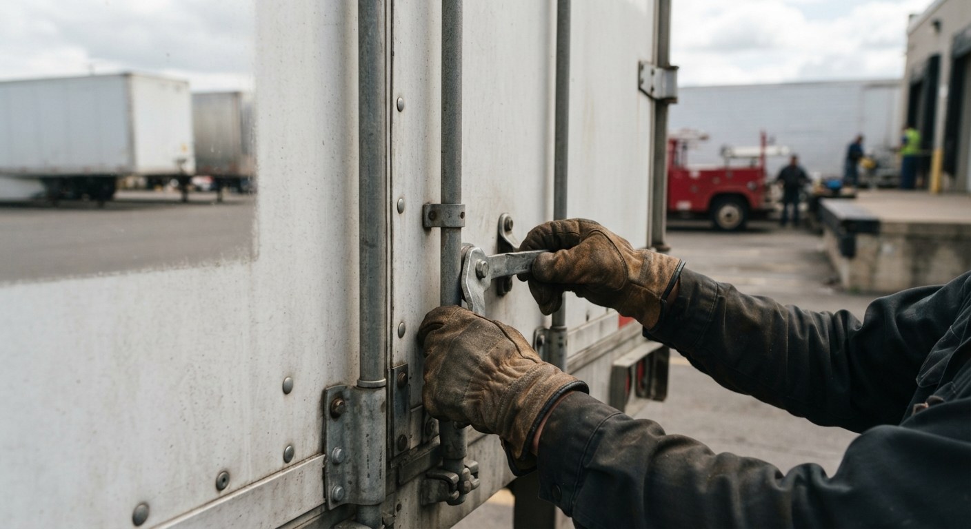 Freight loaded at the SHAKER TRUCKING LLC dock
